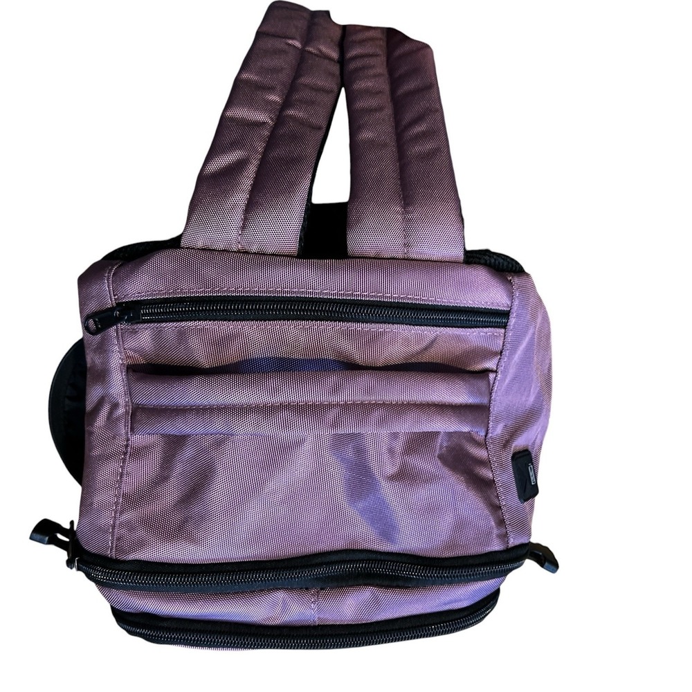 ECOHUB 17" Travel Backpack Carry On Bag Pink TSA Approved Water Resistant NWOT - Picture 8 of 13